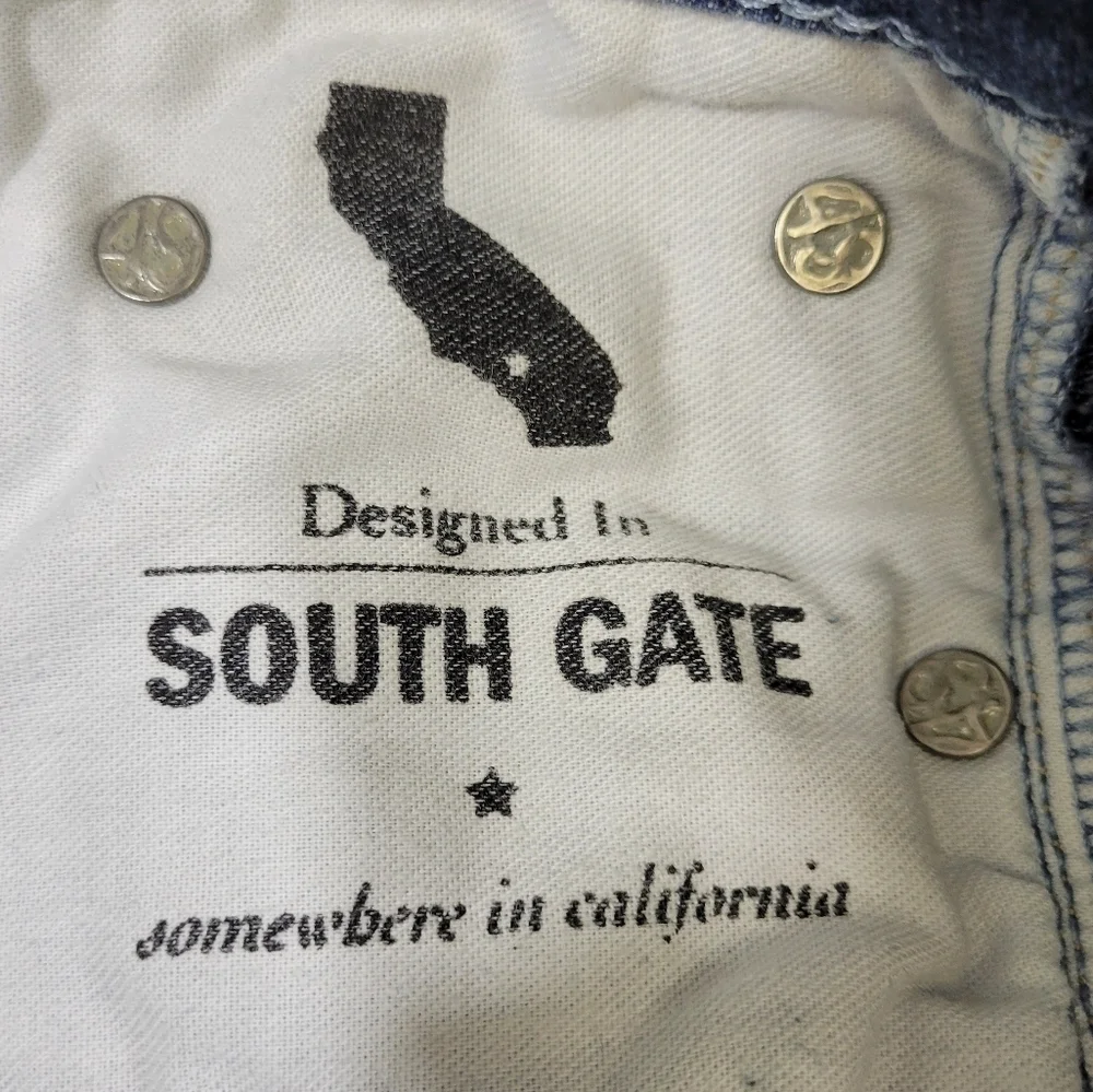 AG Adriano Goldschmeid The‎ Stilt Crop Jeans Distressed Look Size 29